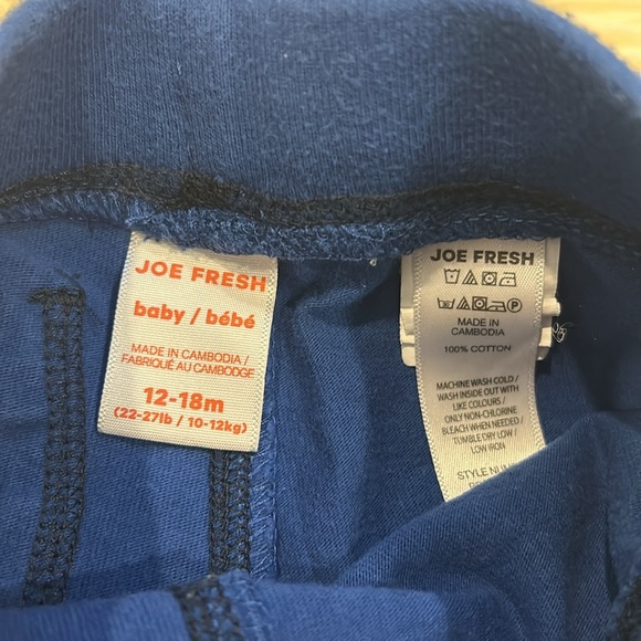 Old Navy Green Tank Top and Blue Elastic Shorts in size 12-24M - Picture 6 of 7